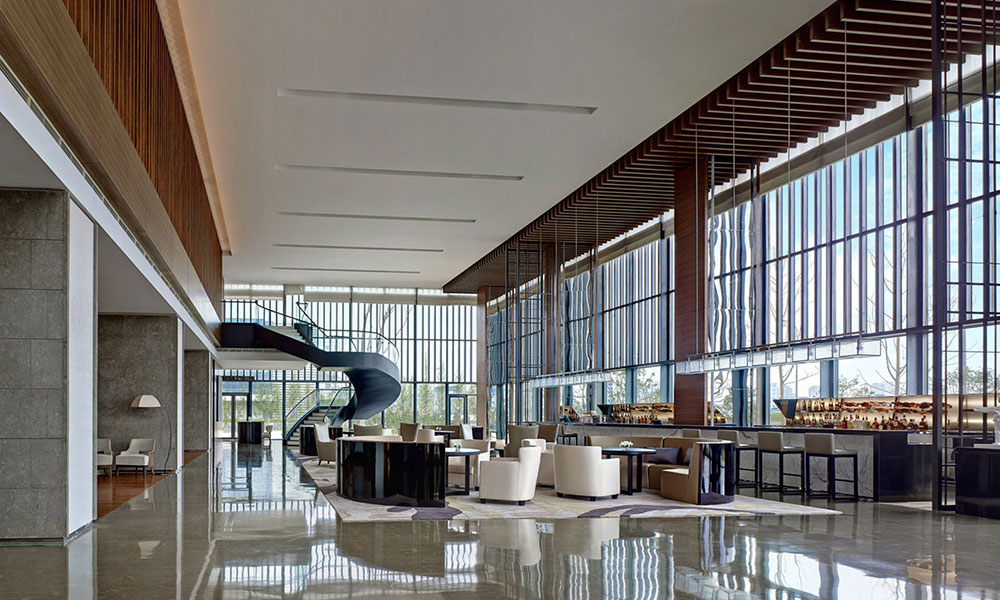 Langham Place, Ningbo lobby